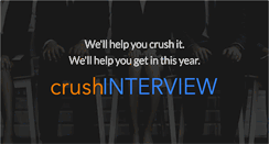 Desktop Screenshot of crushinterview.com